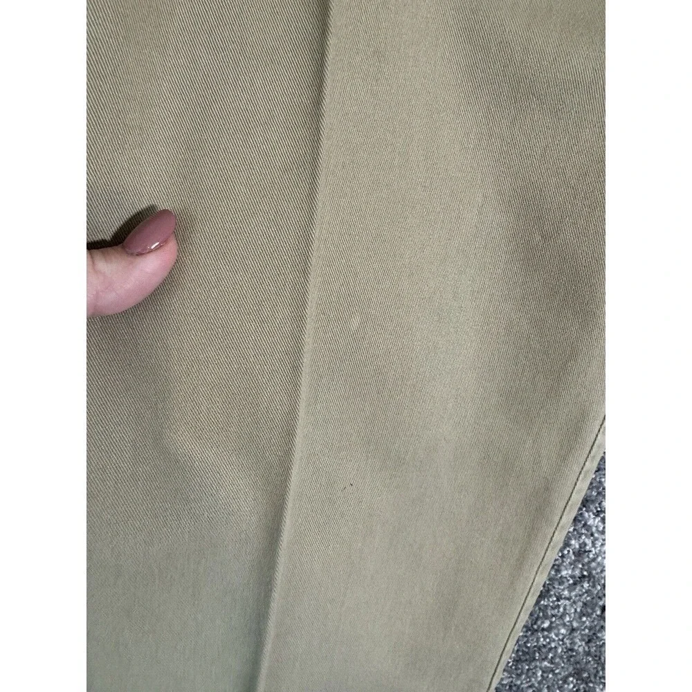 Vtg Wrangler Cargo Khaki Pants Relaxed Fit Canvas Mens 36x30 Workwear Y2k Chore